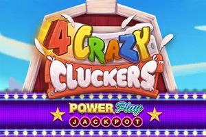 Playtech : 4 Crazy Cluckers PowerPlay Jackpot - NOLIMITSLOT777